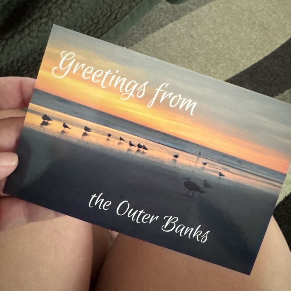 Sunset Beach Postcard - Outer Banks